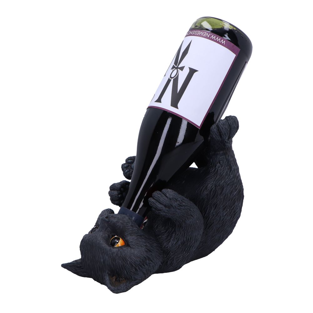 Black Cat Guzzler Wine Holder