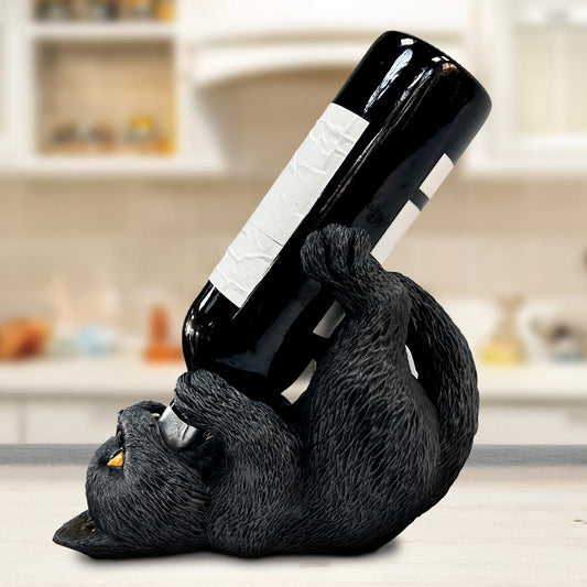 Black Cat Guzzler Wine Holder