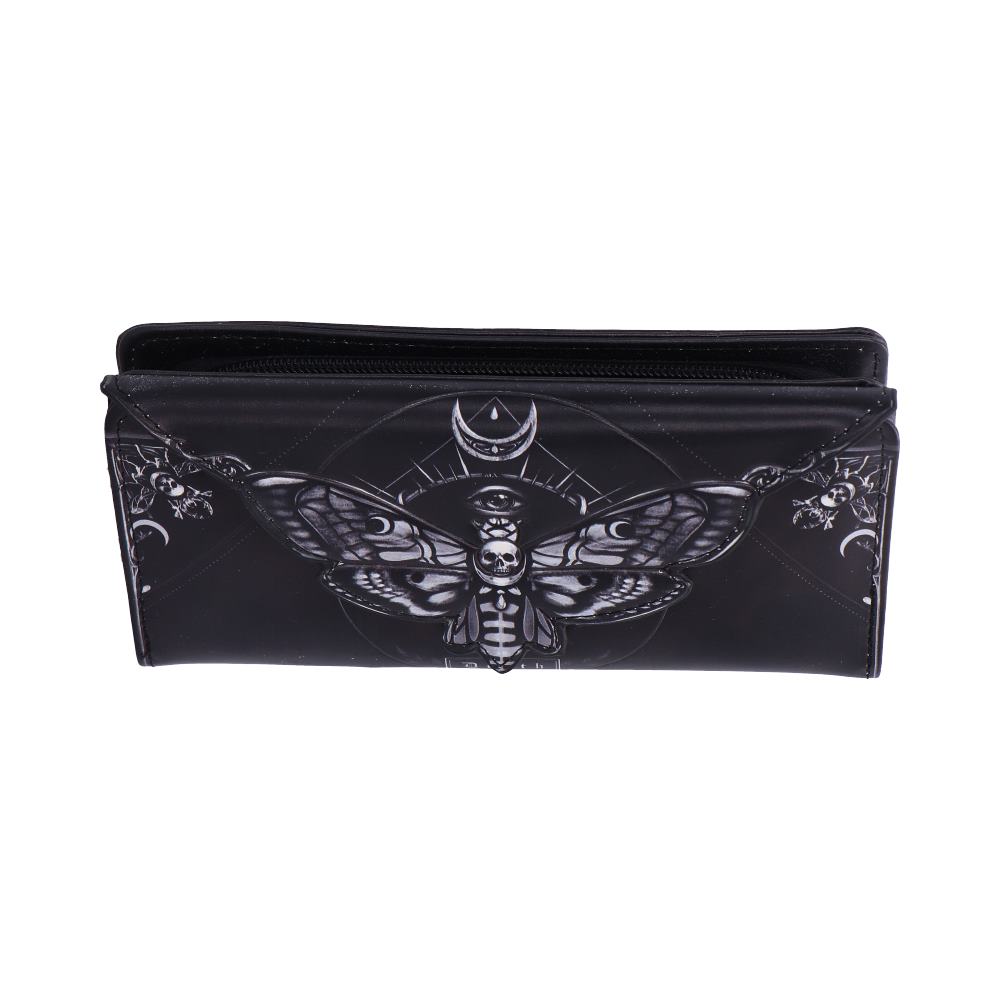 Deathâ€™s Head Moth Embossed Purse