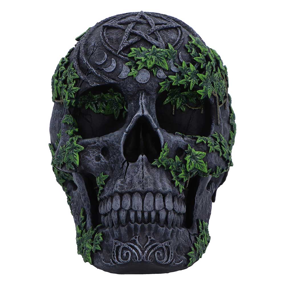 Aged Pentagram Skull