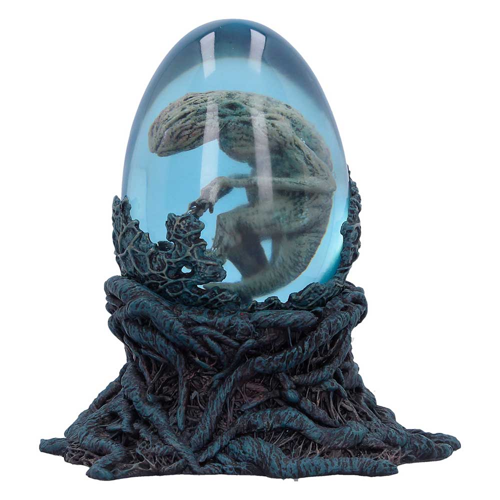 Stranger Things Demodog Trinket Box - Rear of blue specimen dome and twisting vines