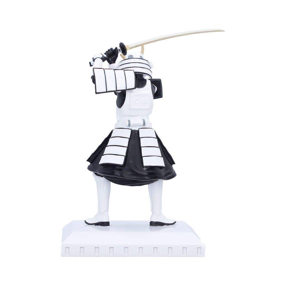 Stormtrooper The Last Samurai Figurine - Rear of samurai armour and white display base