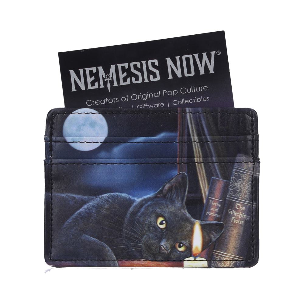 Lisa Parker Witching Hour Card Holder - Card holder with illustrated Lisa Parker insert