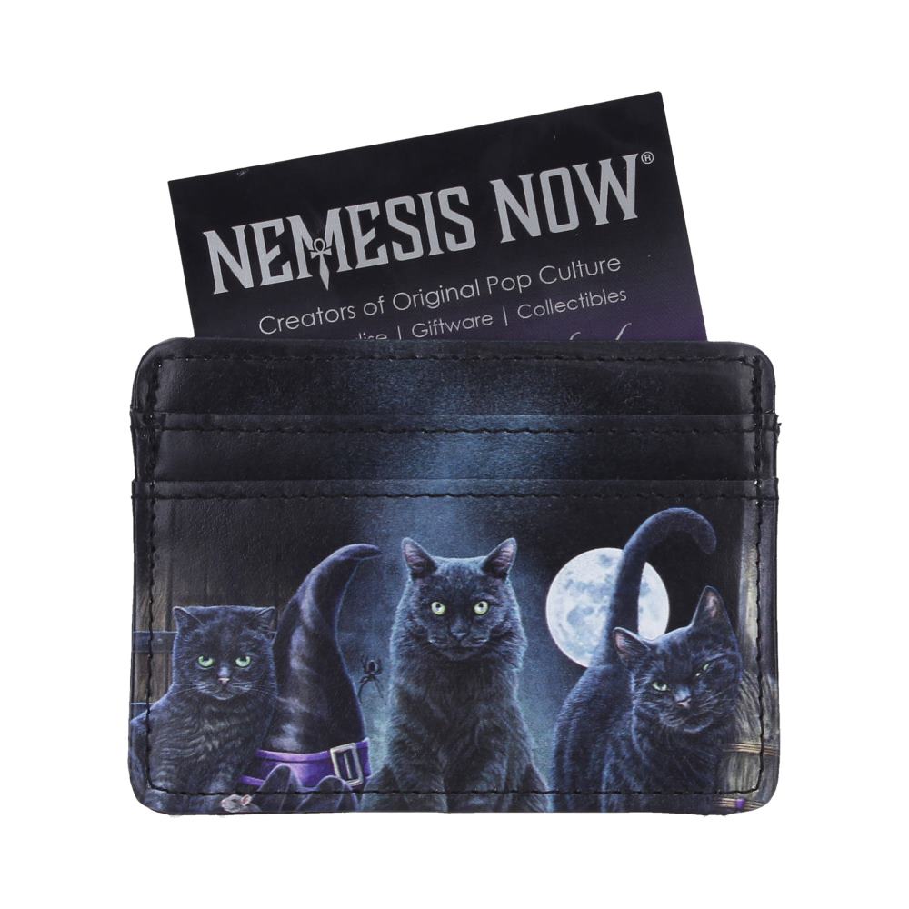 Lisa Parker Familiars Card Holder - Card holder with illustrated Lisa Parker insert