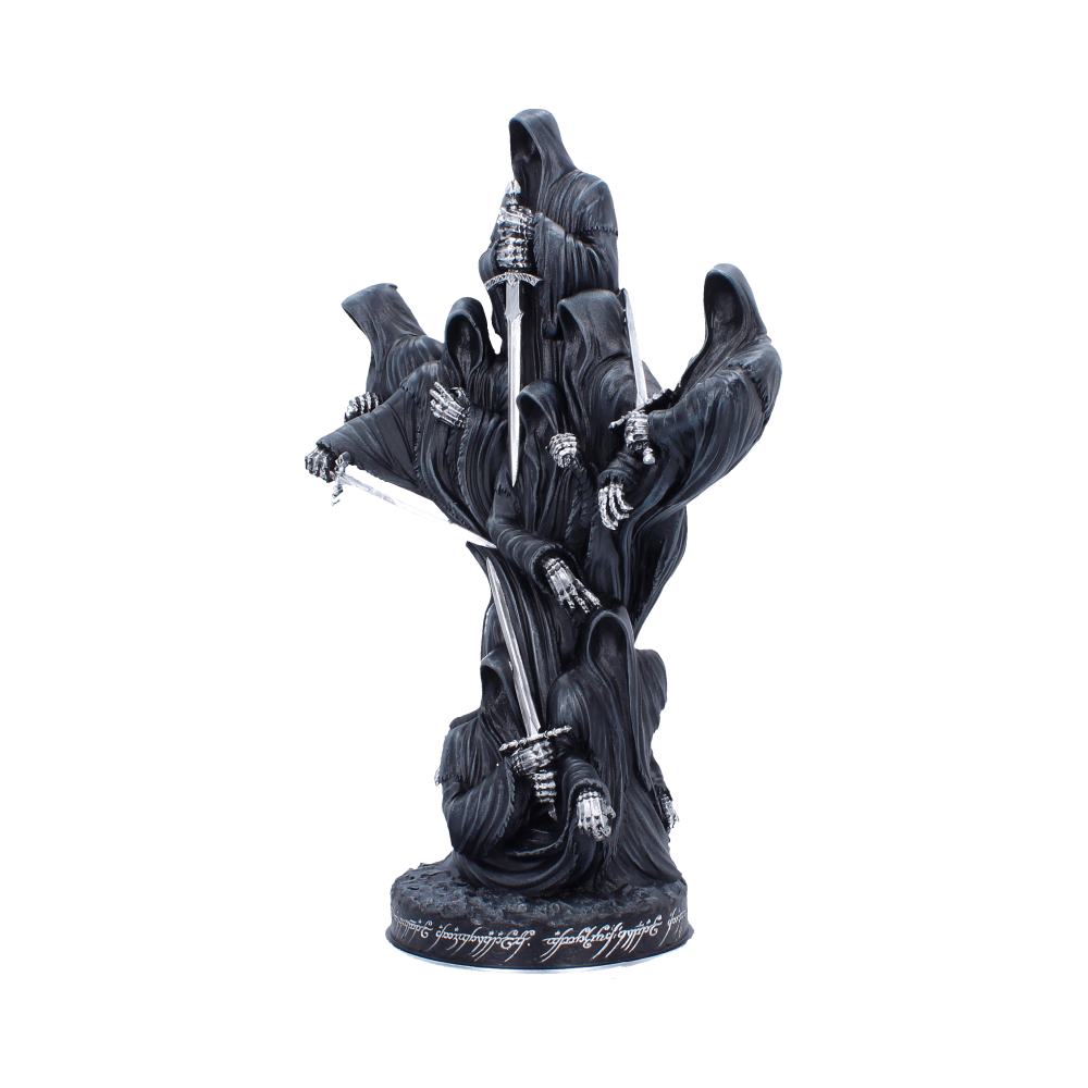 LOTR Ringwraiths of Middle-earth Figurine - Angle of raised figures and drawn blades