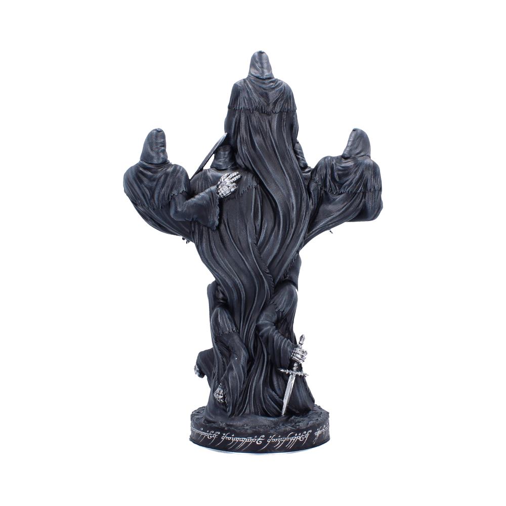 LOTR Ringwraiths of Middle-earth Figurine - Rear showing flowing dark robes