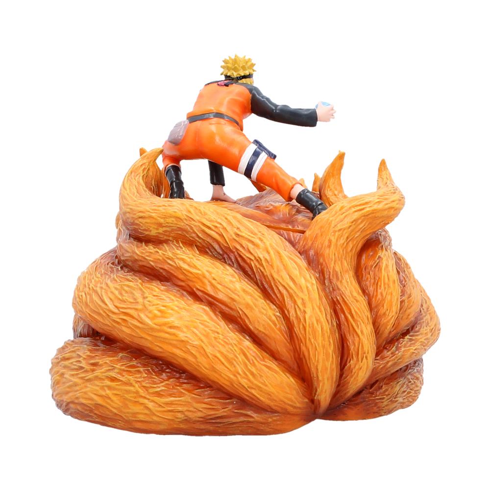 Naruto Kurama Hidden Storage Box - Rear showing sculpted tails and Naruto costume