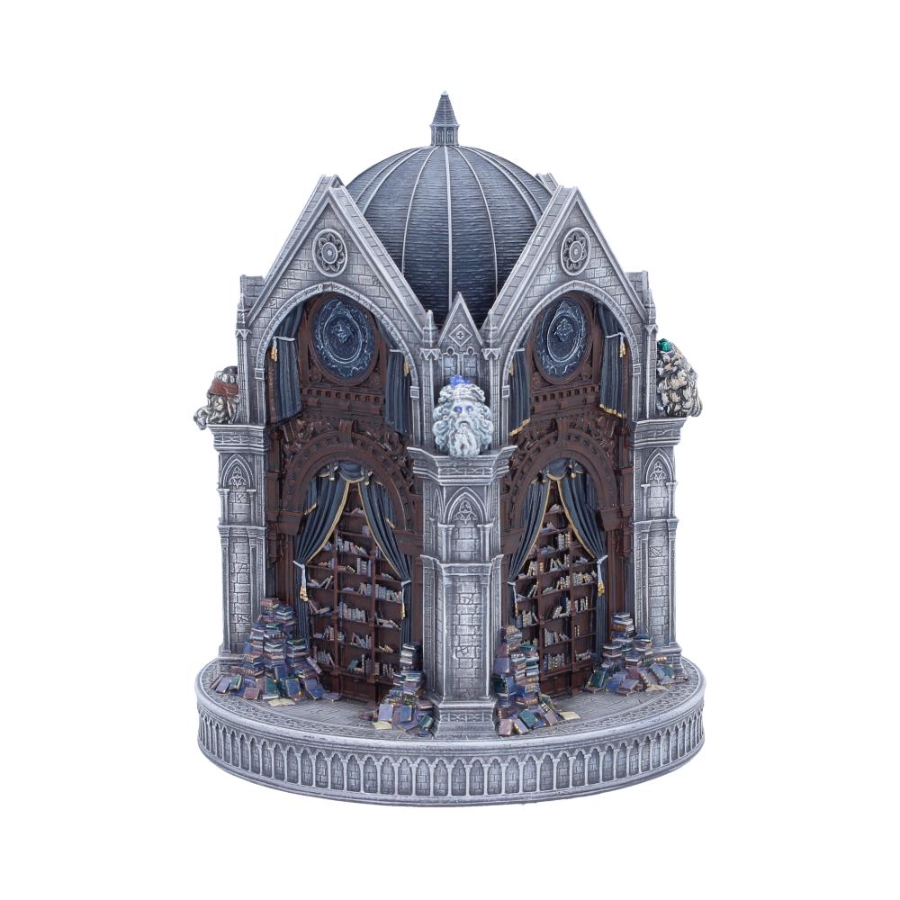 Elden Ring Raya Lucaria Trinket Box - angled view of the domed roof and tall architectural panels