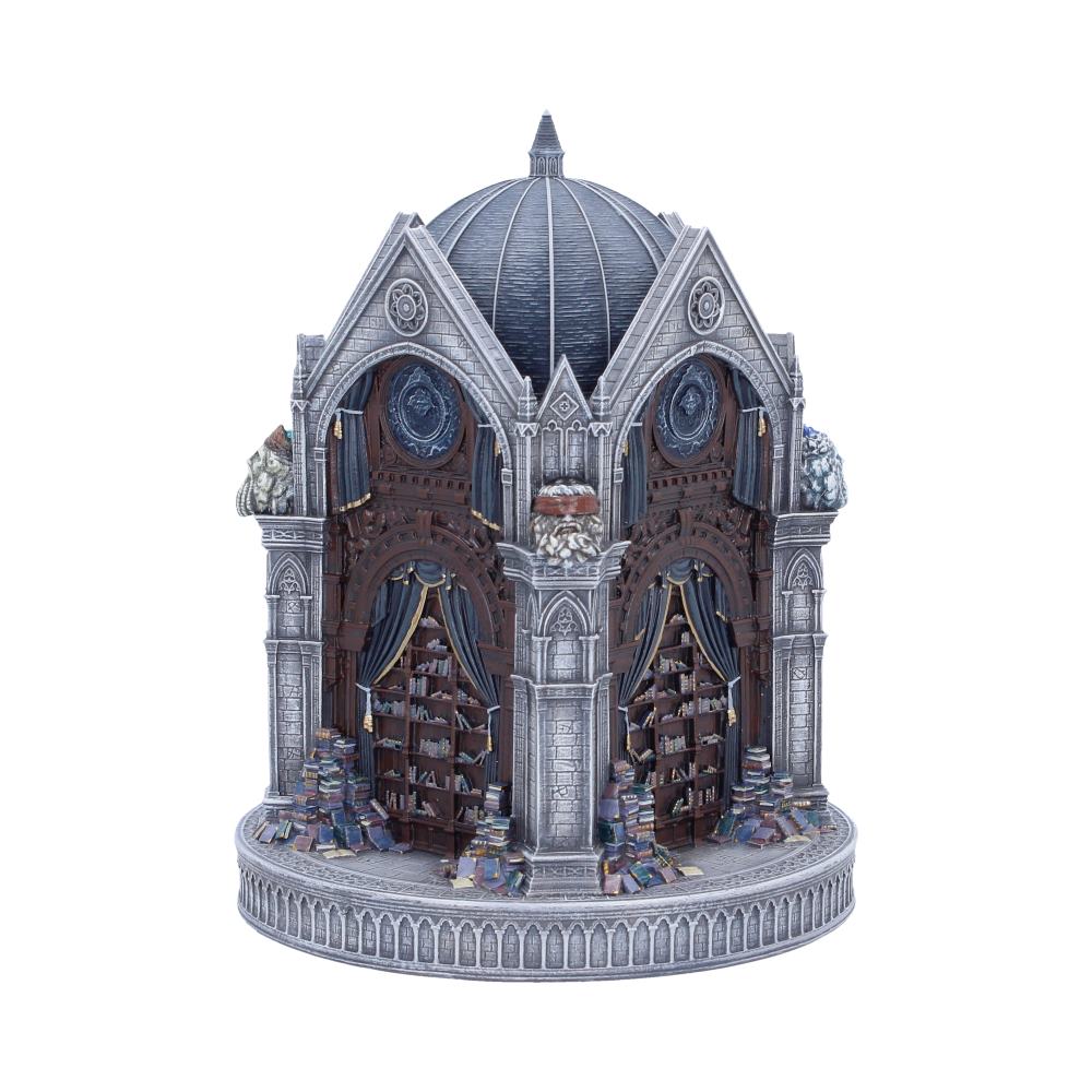 Elden Ring Raya Lucaria Trinket Box - opposite angle showing pointed roof details and the circular base