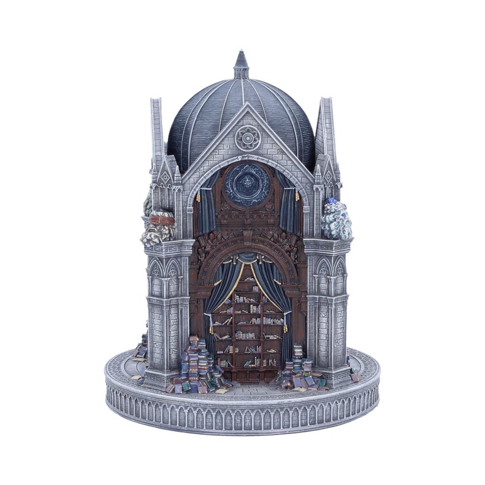 Elden Ring Raya Lucaria Trinket Box - front of the domed miniature academy with arches, books and blue details