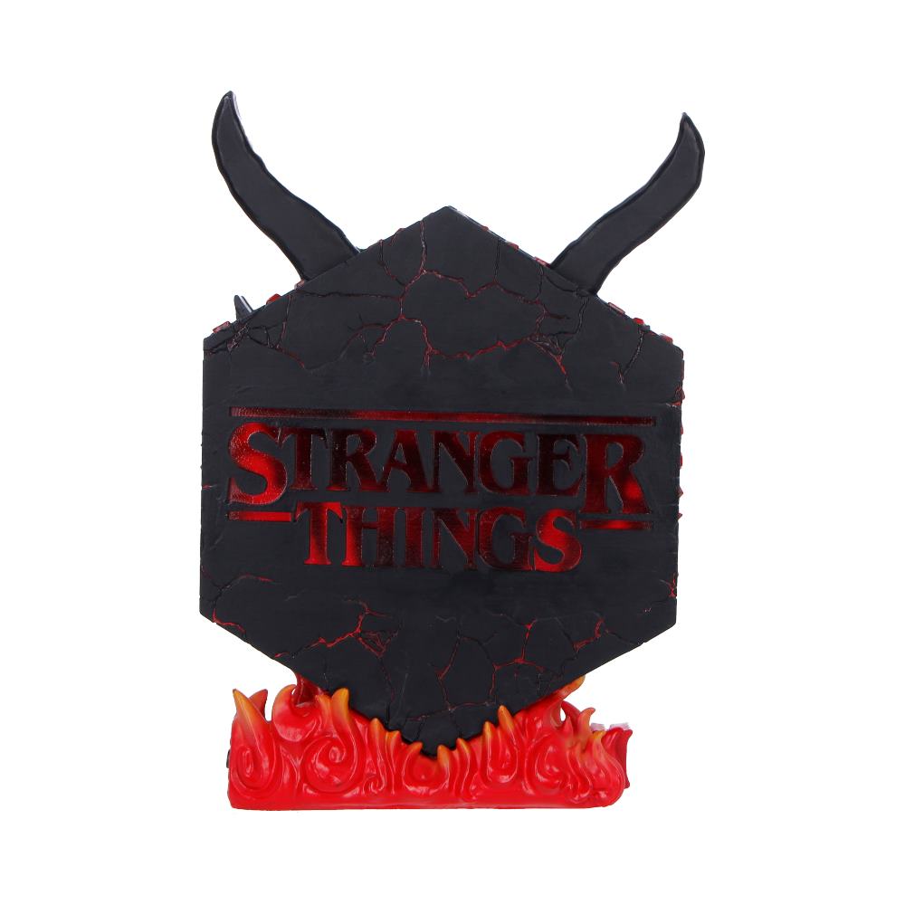 Stranger Things Hellfire Club USB Lamp - Reverse showing Stranger Things logo