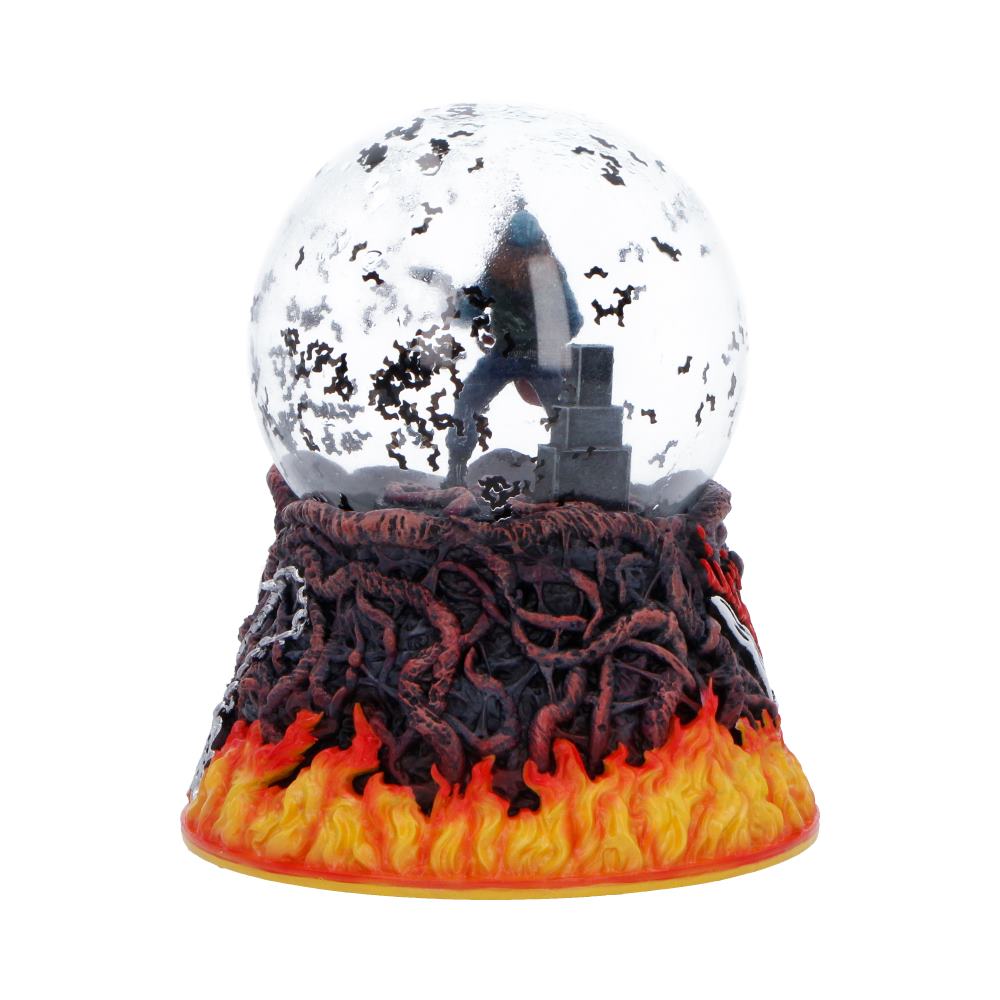 Stranger Things Eddie’s Sacrifice Snow Globe - Rear with tangled Upside Down vines