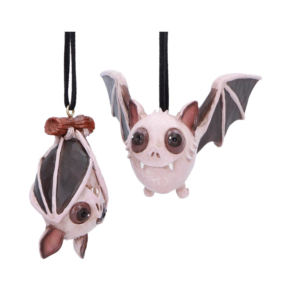 Sneak and Peak Hanging Ornaments (Set of 2)
