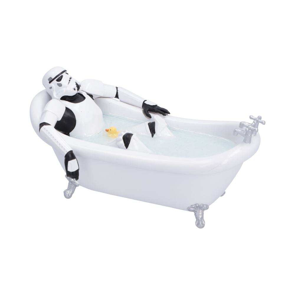 Original Stormtrooper Splish Splash Figurine - opposite side of Stormtrooper bathing scene