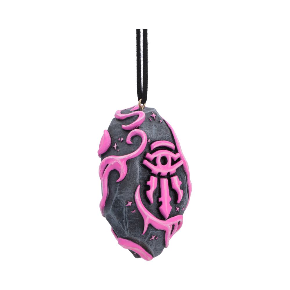 World of Warcraft Dalaran Hearthstone Ornament - opposite angle of the Dalaran symbol
