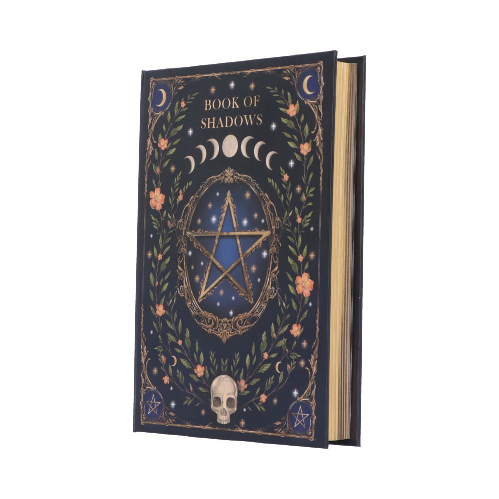 Book of Shadows Journal - angled view of moon phases and page edge