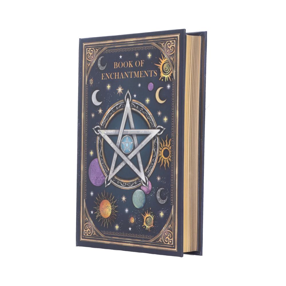 Book of Enchantments Journal - angled view of journal and page edge
