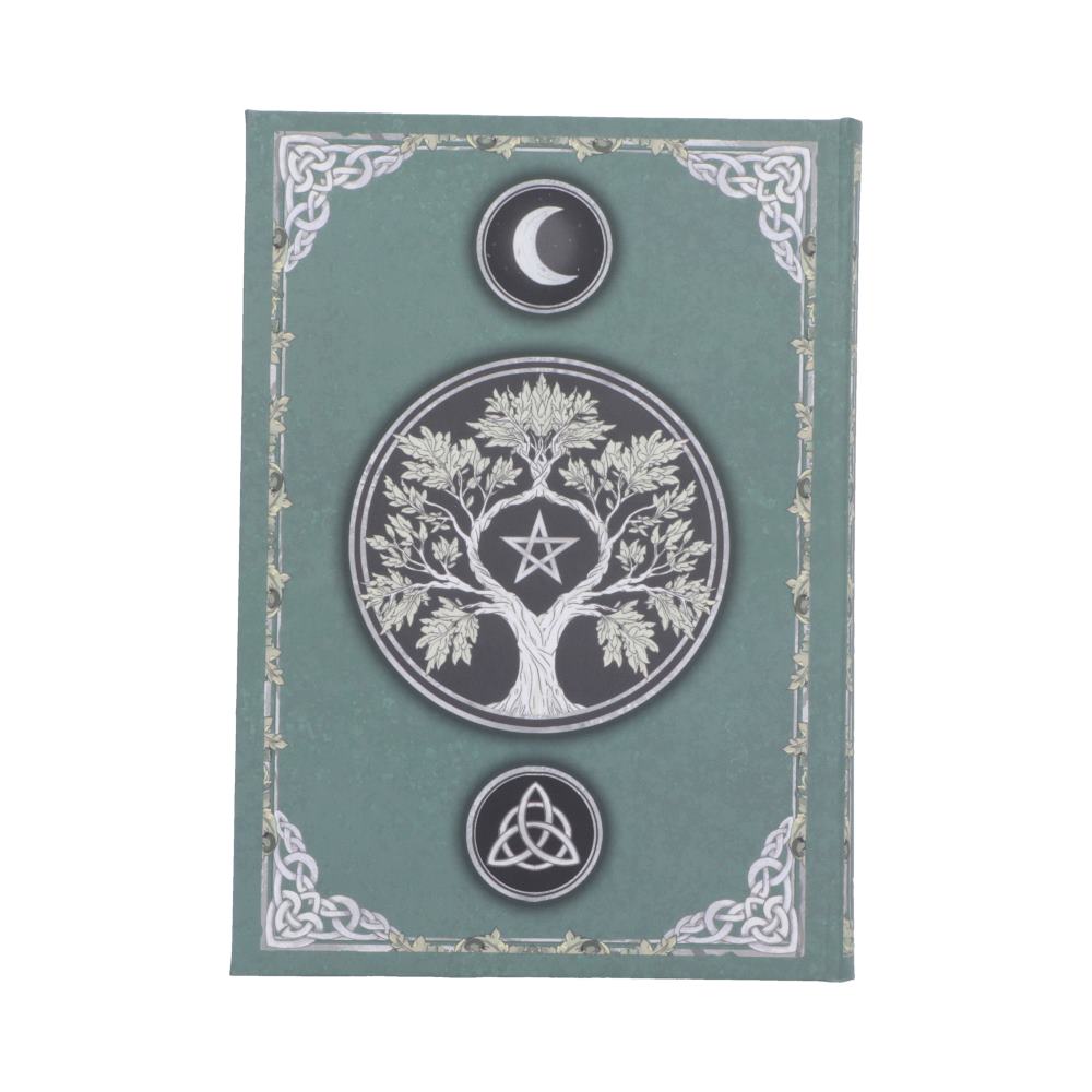 Tree of Life Journal - reverse with central tree and ornate border