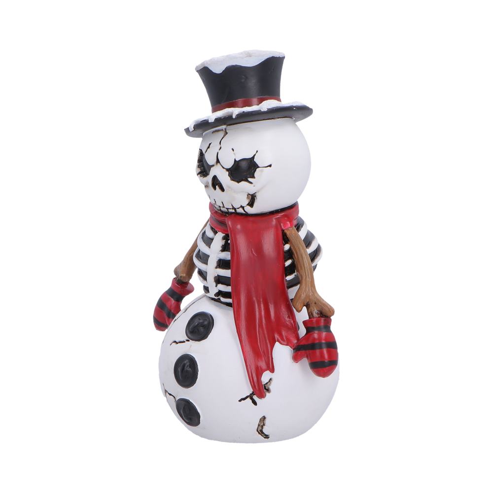 Silent Nightmares Jack Frost Gothic Snowman - Angle of branch arms and skeletal torso