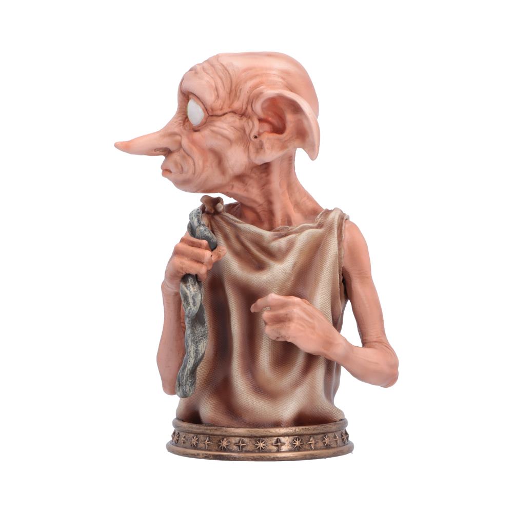 Harry Potter Dobby Bust Small - side view of Dobby’s ears and hands