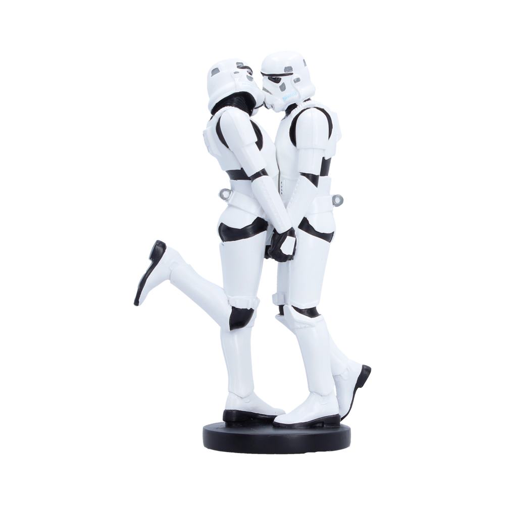 Original Stormtrooper First Kiss Figurine - two Stormtroopers in a kissing pose