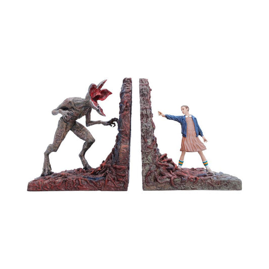 Stranger Things Upside Down Bookends - Eleven and Demogorgon bookend pair