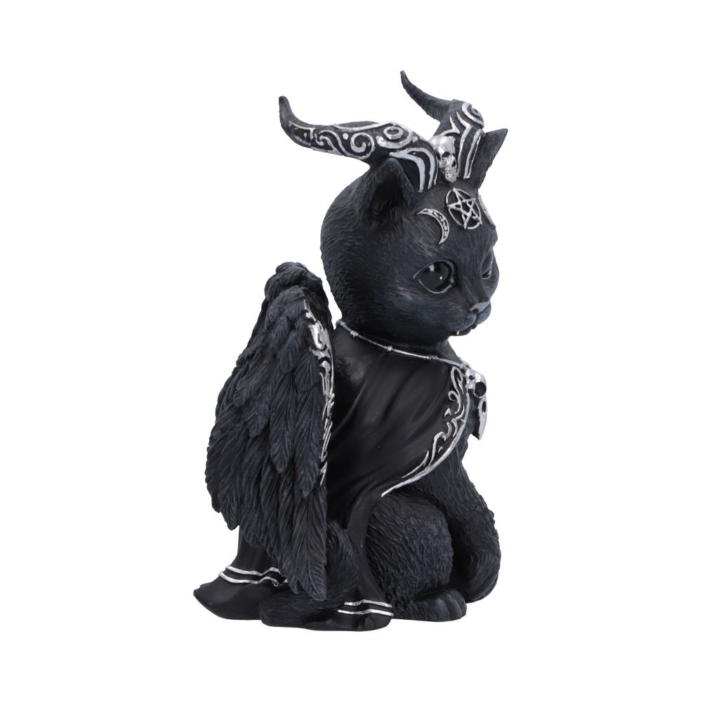 Cult Cuties Halpurr Cat Figurine - opposite angle of Halpurr’s seated cat form