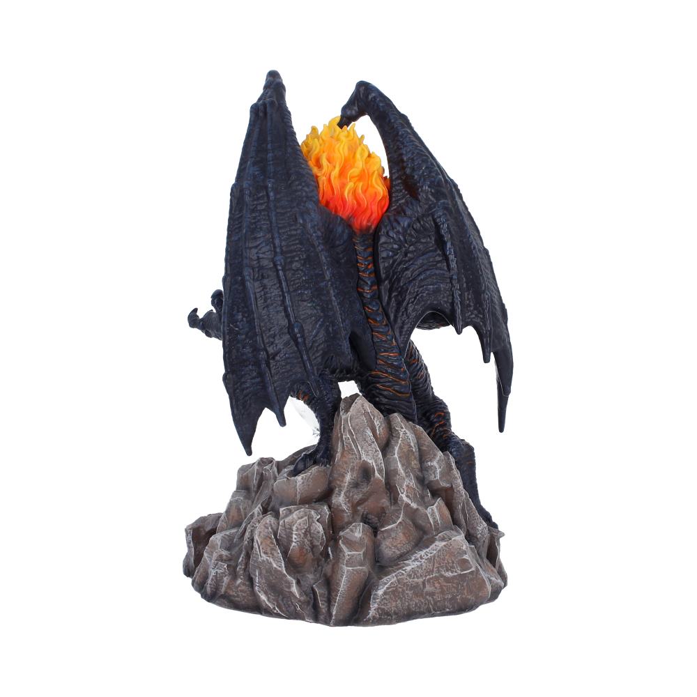 Lord of the Rings Balrog Sand Timer - rear view of Balrog’s wings