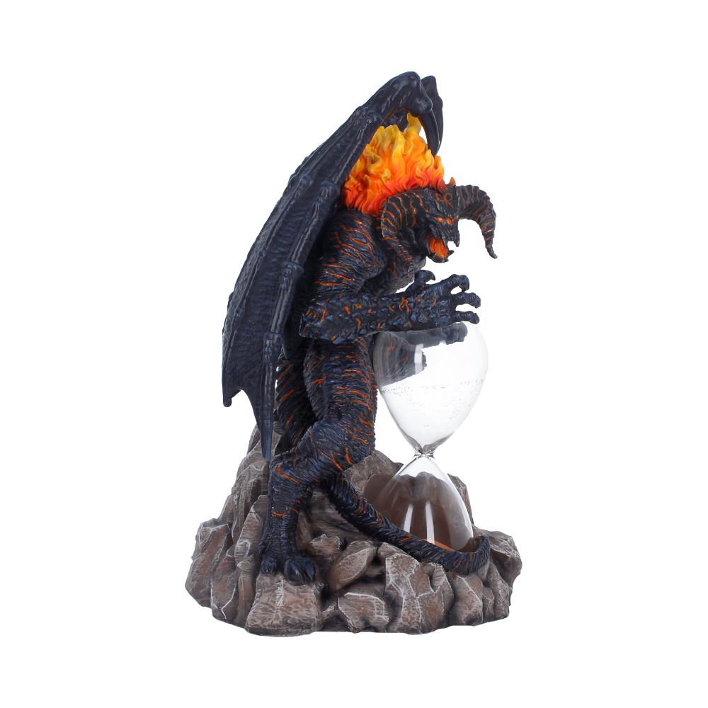 Lord of the Rings Balrog Sand Timer - opposite angle of creature and sand timer