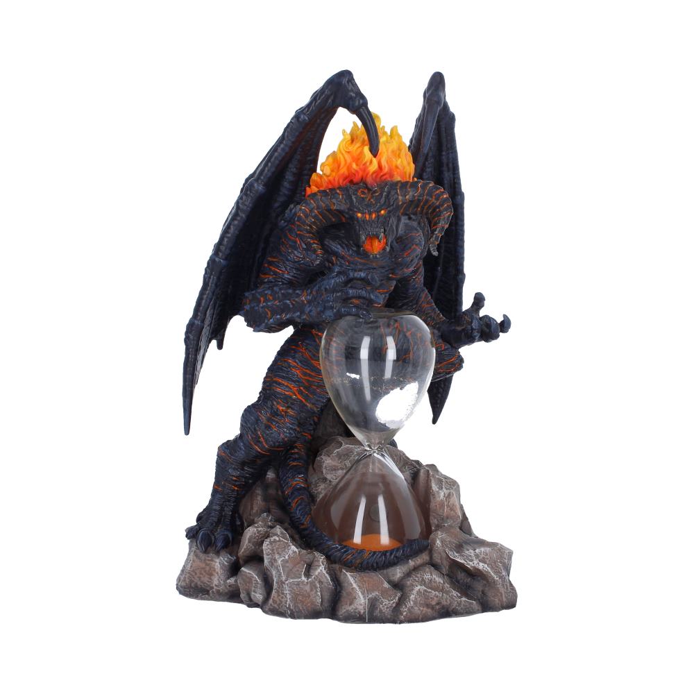 Lord of the Rings Balrog Sand Timer - Balrog guarding glass hourglass