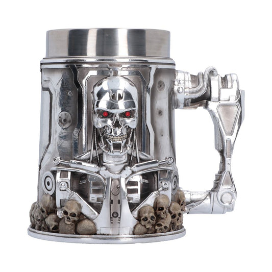 Terminator T-800 Tankard - T-800 endoskeleton on mechanical tankard