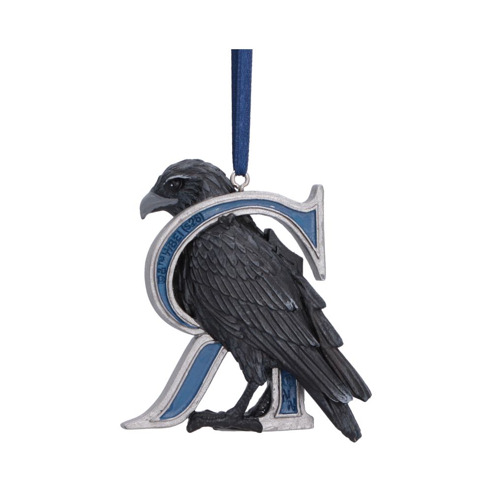 Harry Potter Ravenclaw Hanging Ornament - Rear view of bird wings and long tail