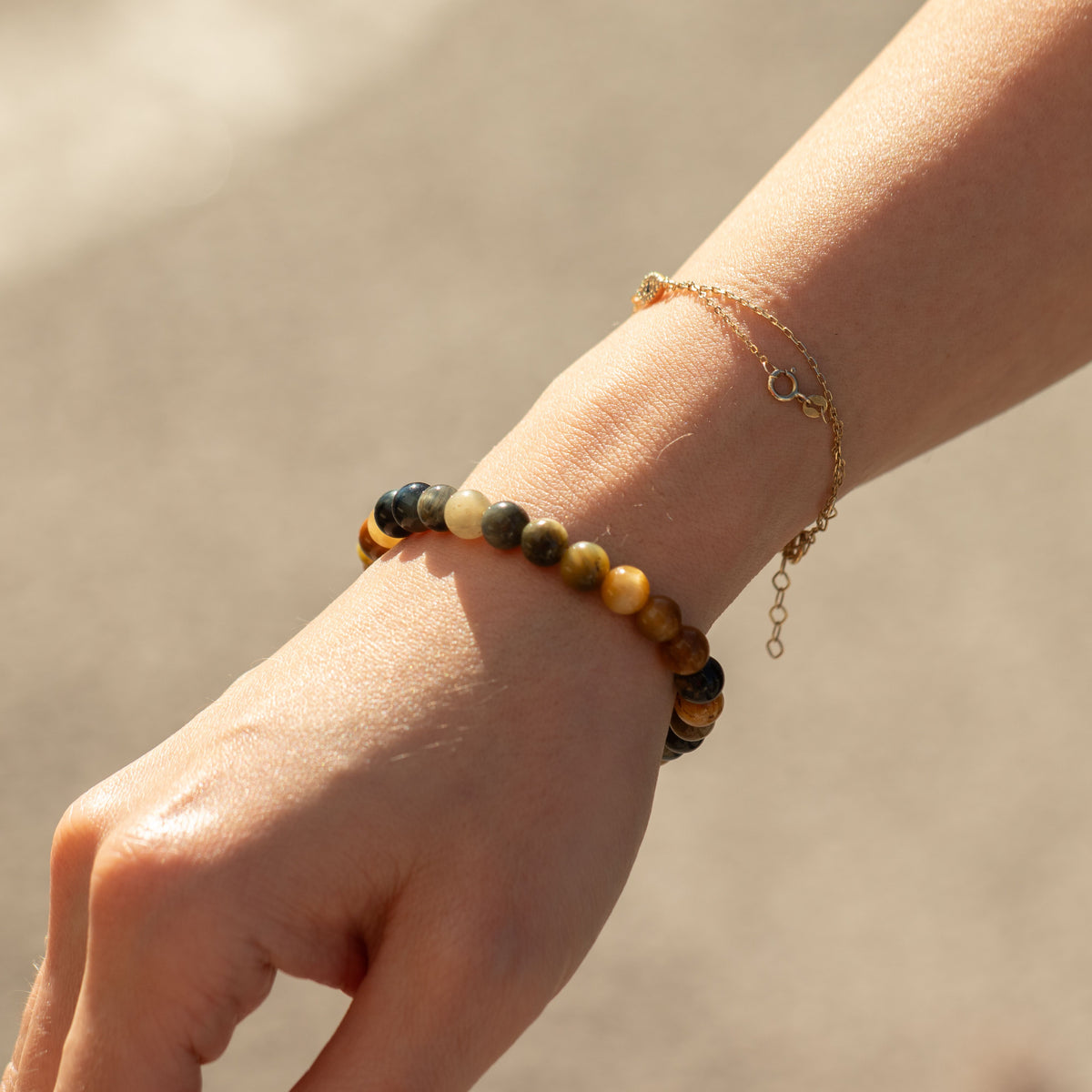 Petite Power Bracelet - Dream Tigereye