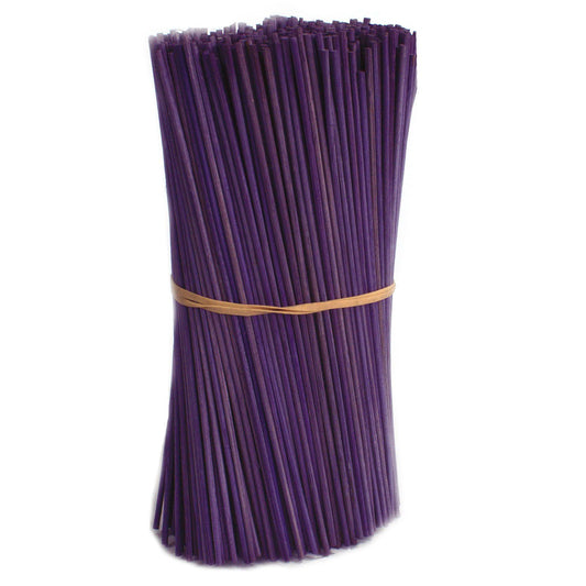 Purple reed diffuser sticks 25cm 3mm bulk pack for refill and decorative fragrance diffusion