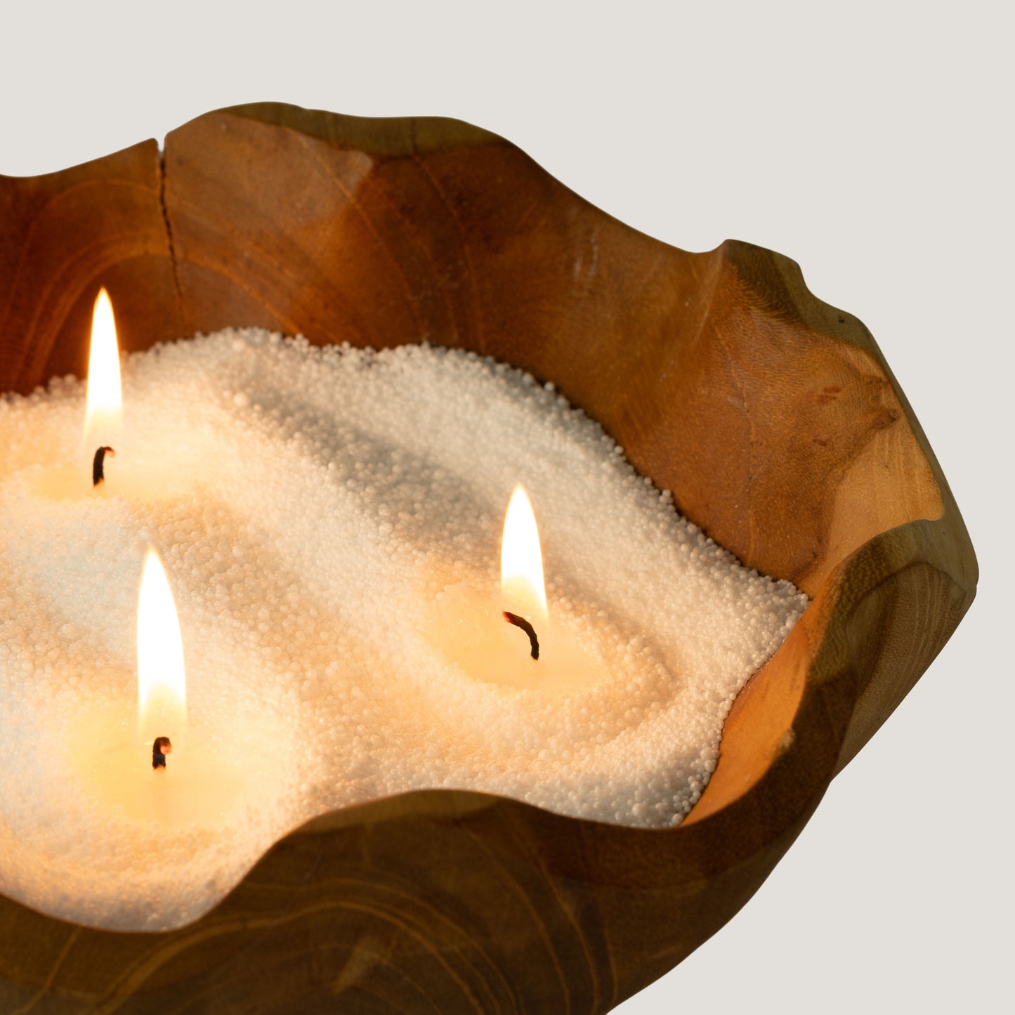 Unfragranced Candle Sand - White