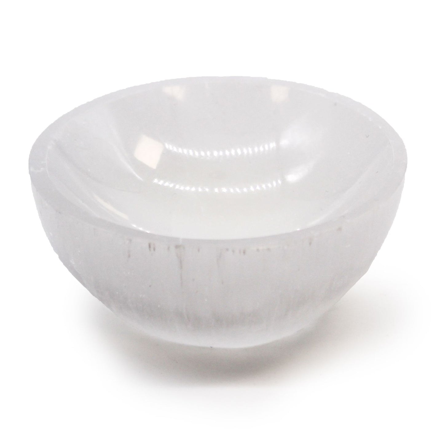 Selenite Round Bowl Medium
