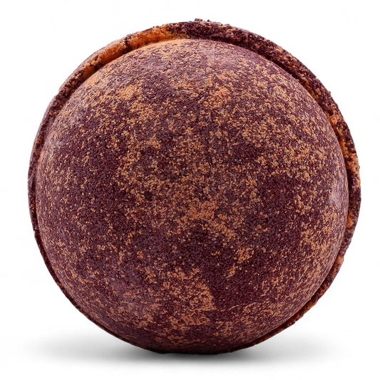 Set of 3 chocolate orange jumbo bath bombs sweet citrus dessert scent