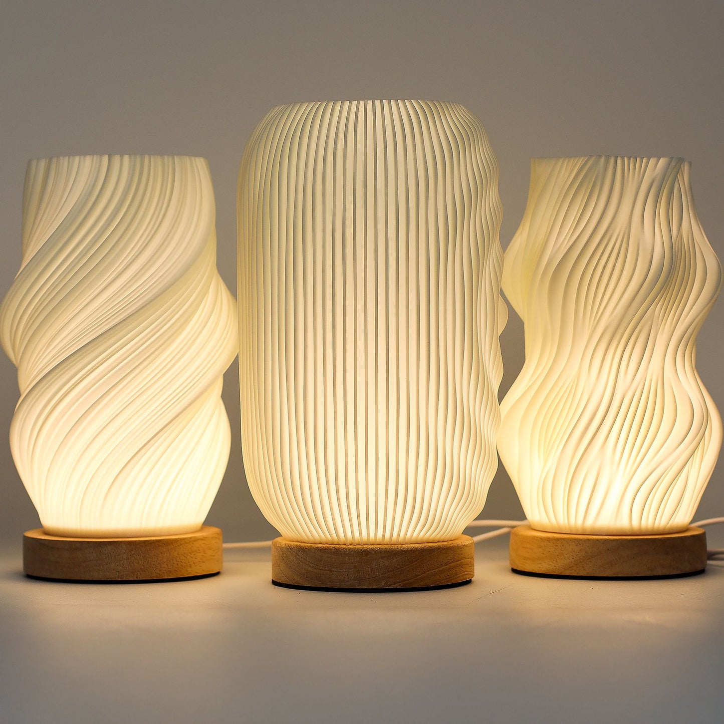 New Wave Lamp – Modern Twisted