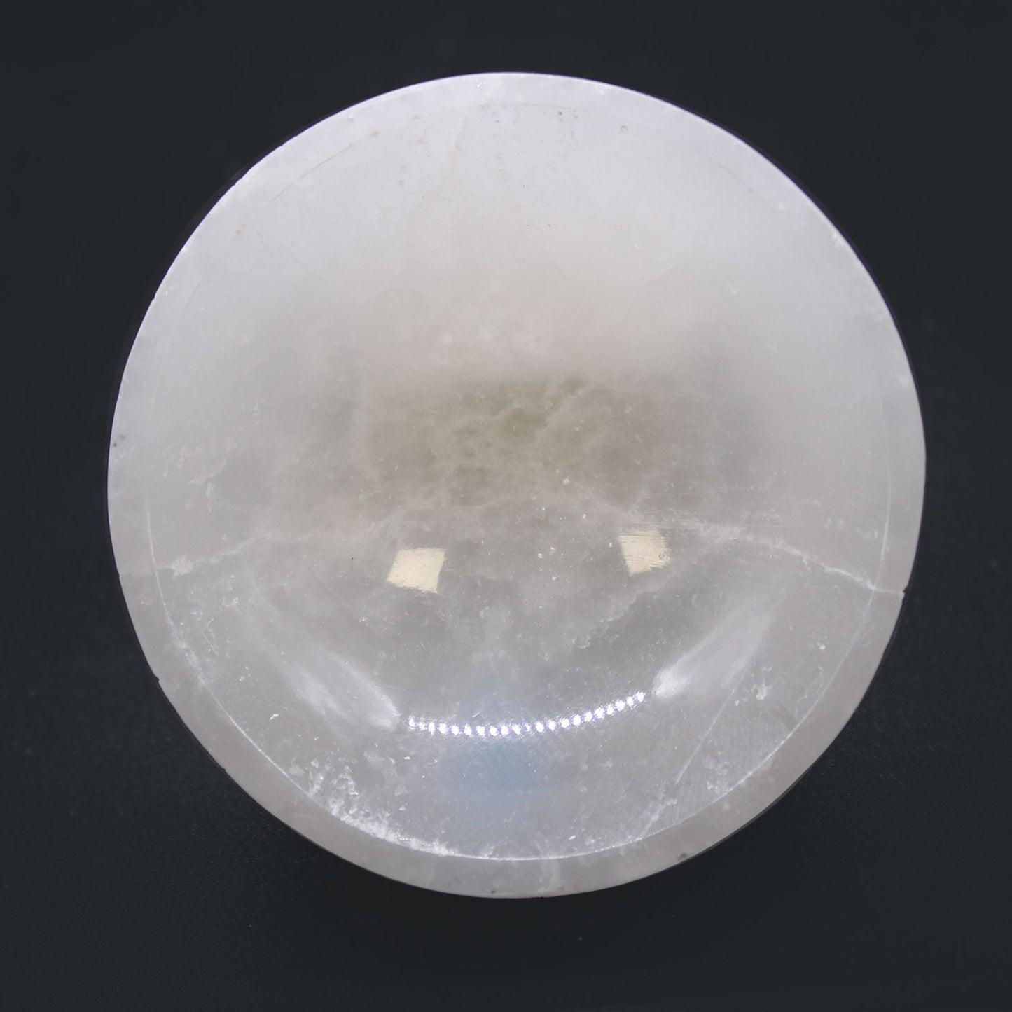 Selenite Round Bowl Medium