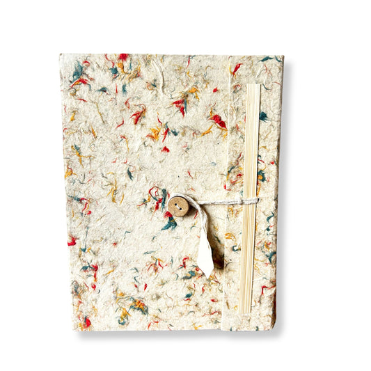 Mixed Colour Lokta Journal – Large