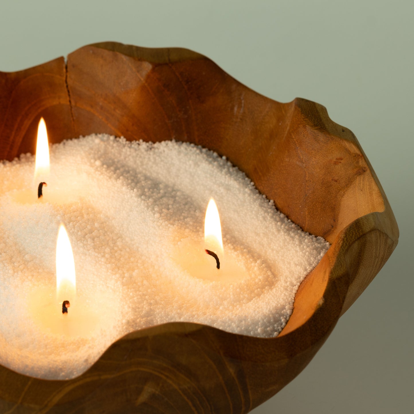 Fragranced Candle Sand - Warm Honey - Blush Bloom