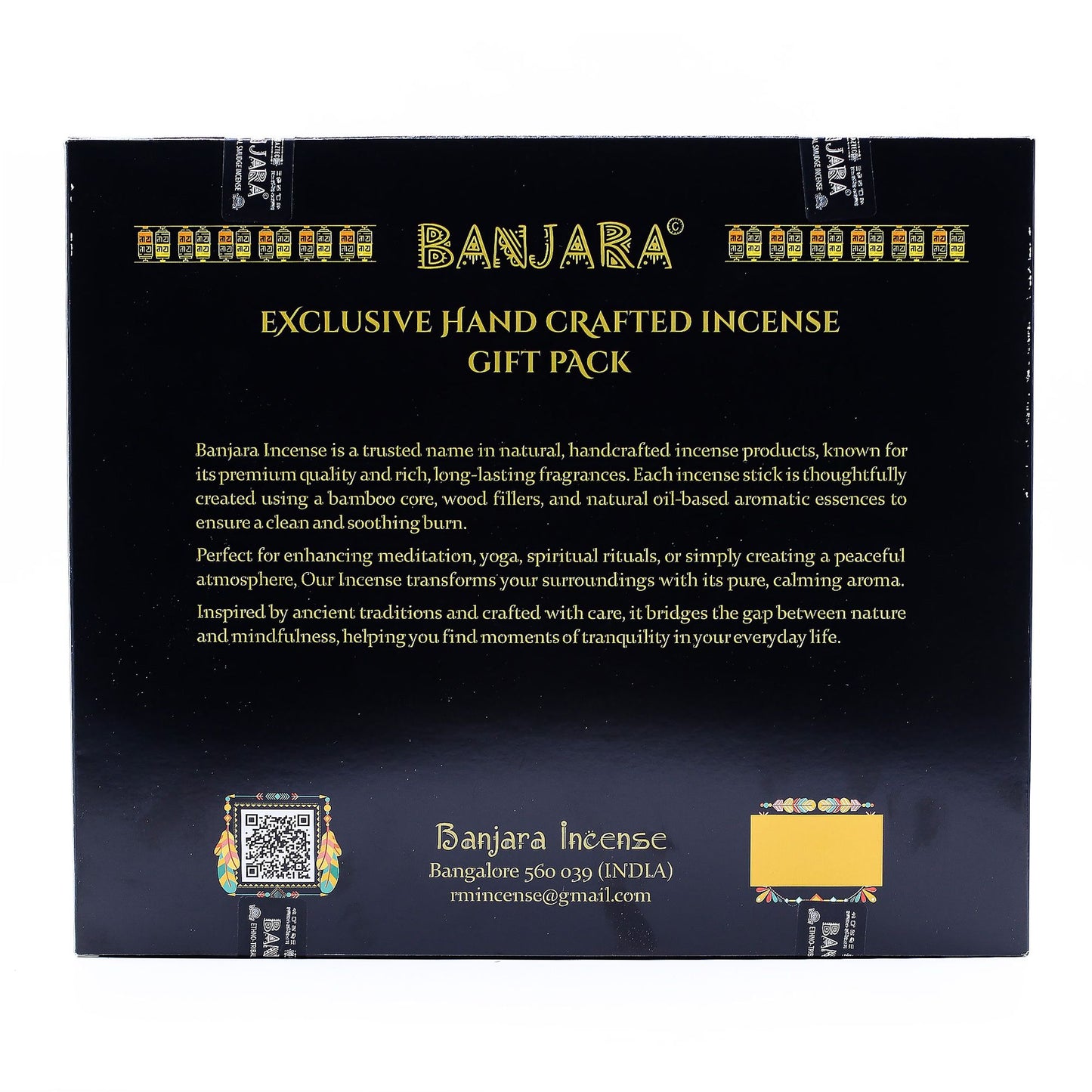 Banjara Palo Santo Smudge Incense Sticks Set of 6
