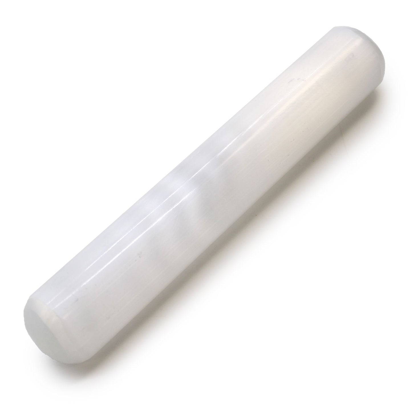 Selenite Wand Rounded Ends