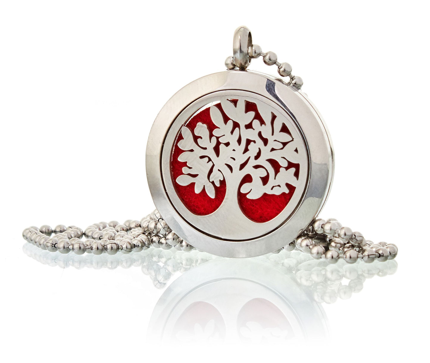 Aromatherapy Diffuser Necklace Essential Oil Blends – Tree of Life Design
