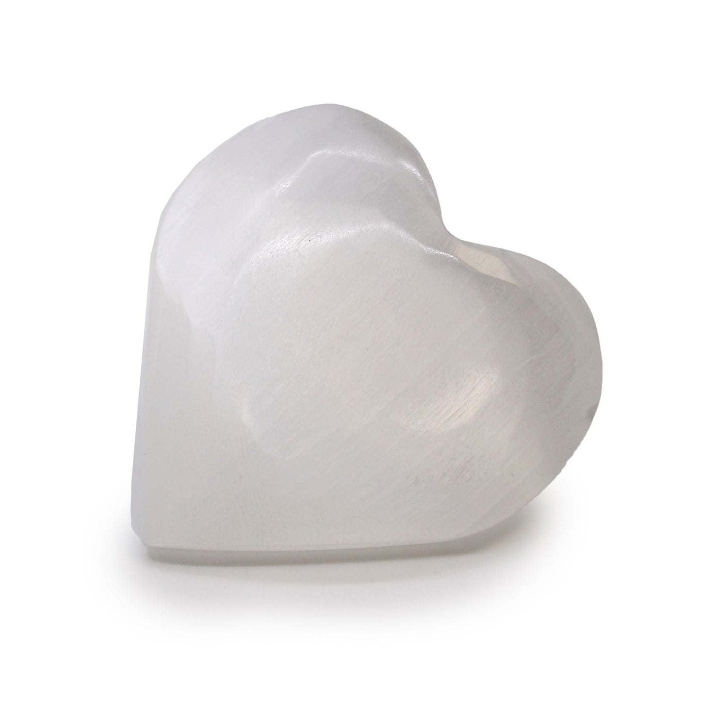Selenite Heart -Medium
