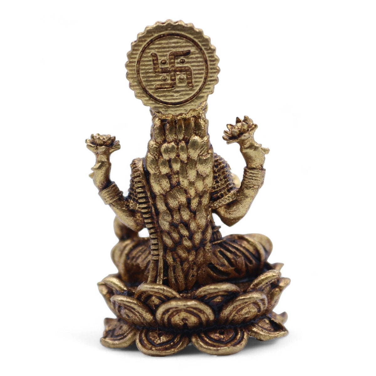 Brass Miniature Gods - Laxmi - 37mm