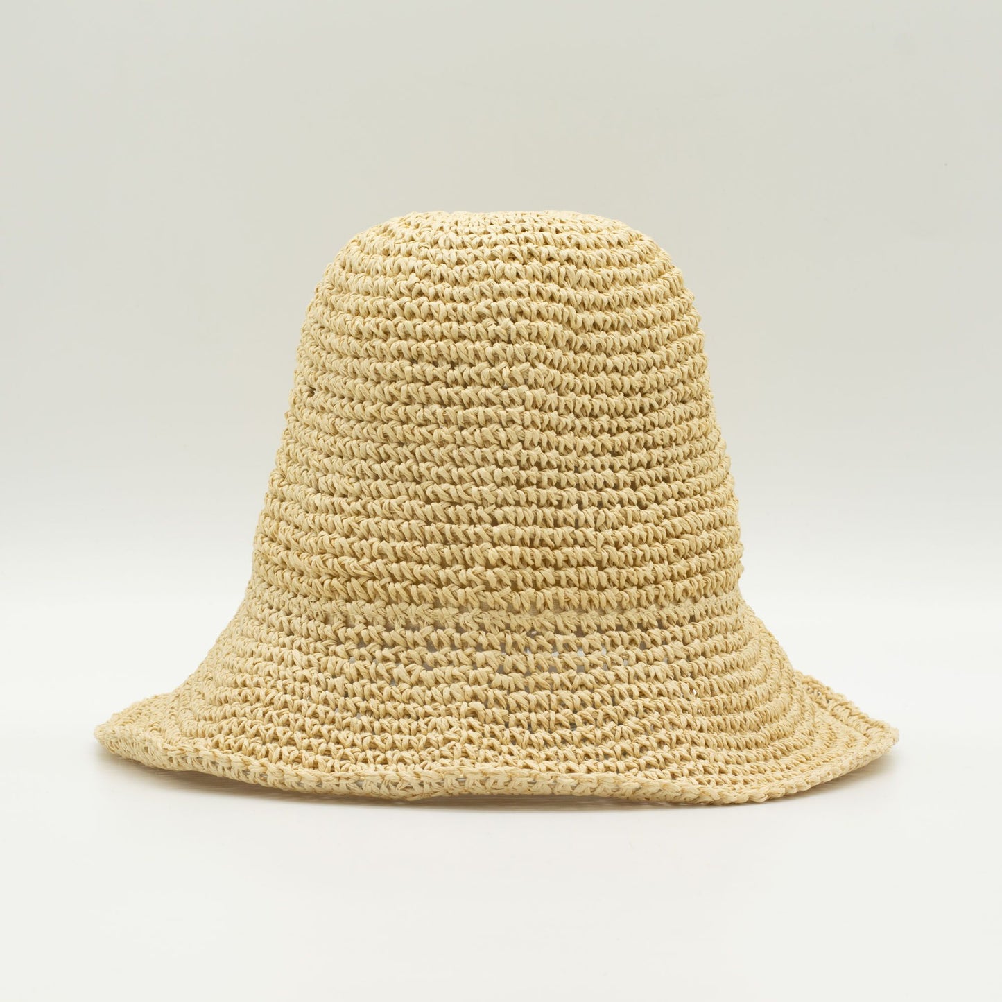 Nomad Sari Floppy Straw Sun Hat - Natural Beige