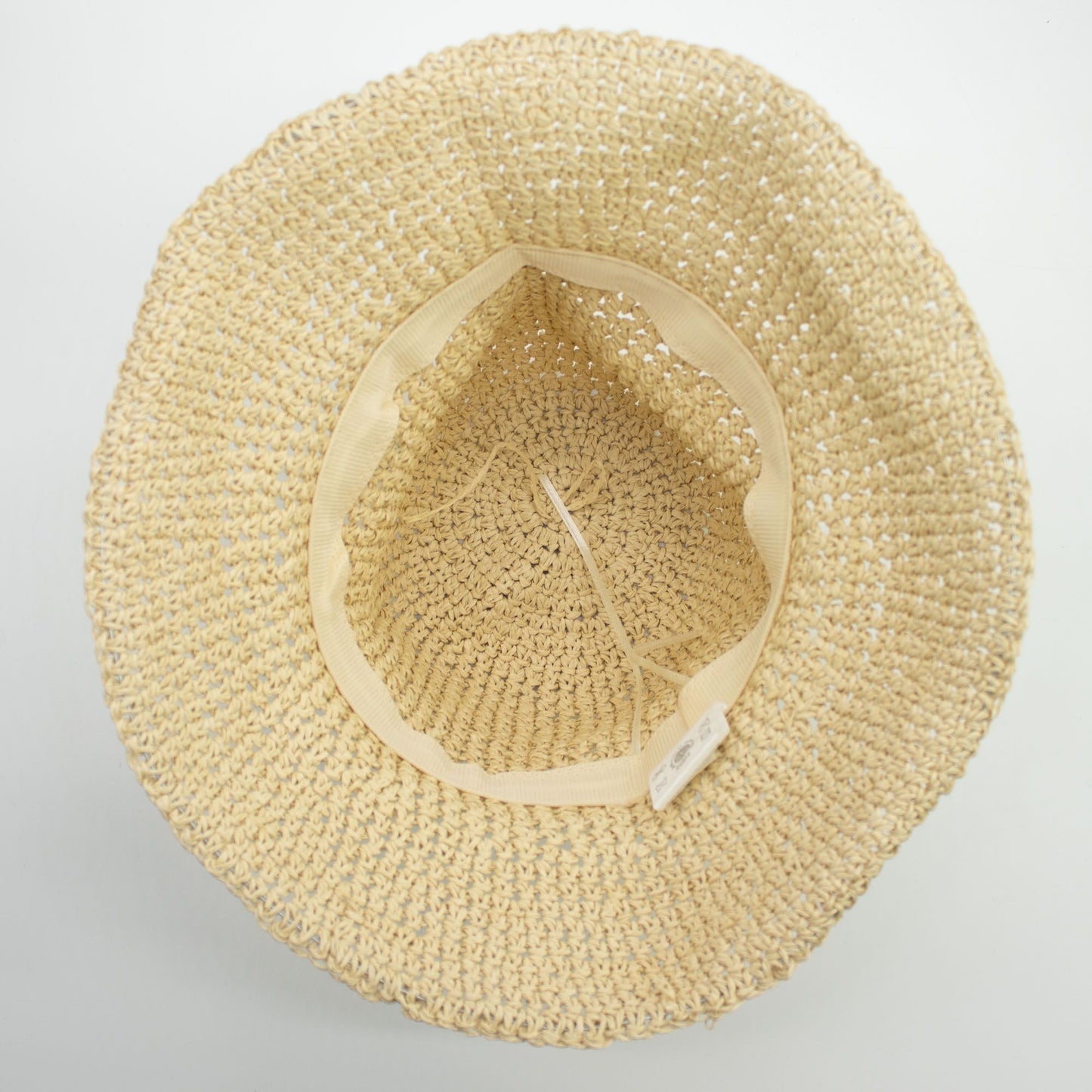 Nomad Sari Floppy Straw Sun Hat - Natural Beige