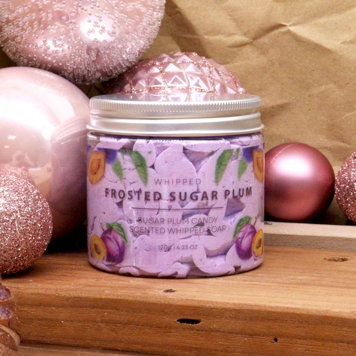 Frosted Sugar Plum Whipped Soap