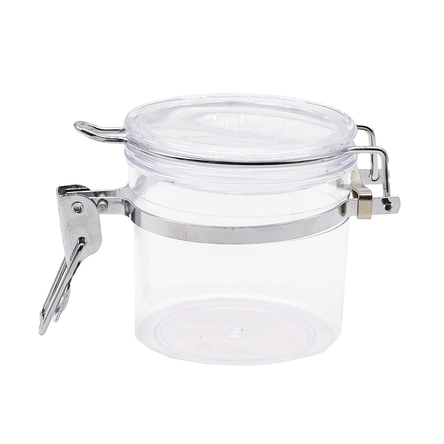 Kilner Jar Small polystyrene storage jar with metal clip lid approx. 80 mm high